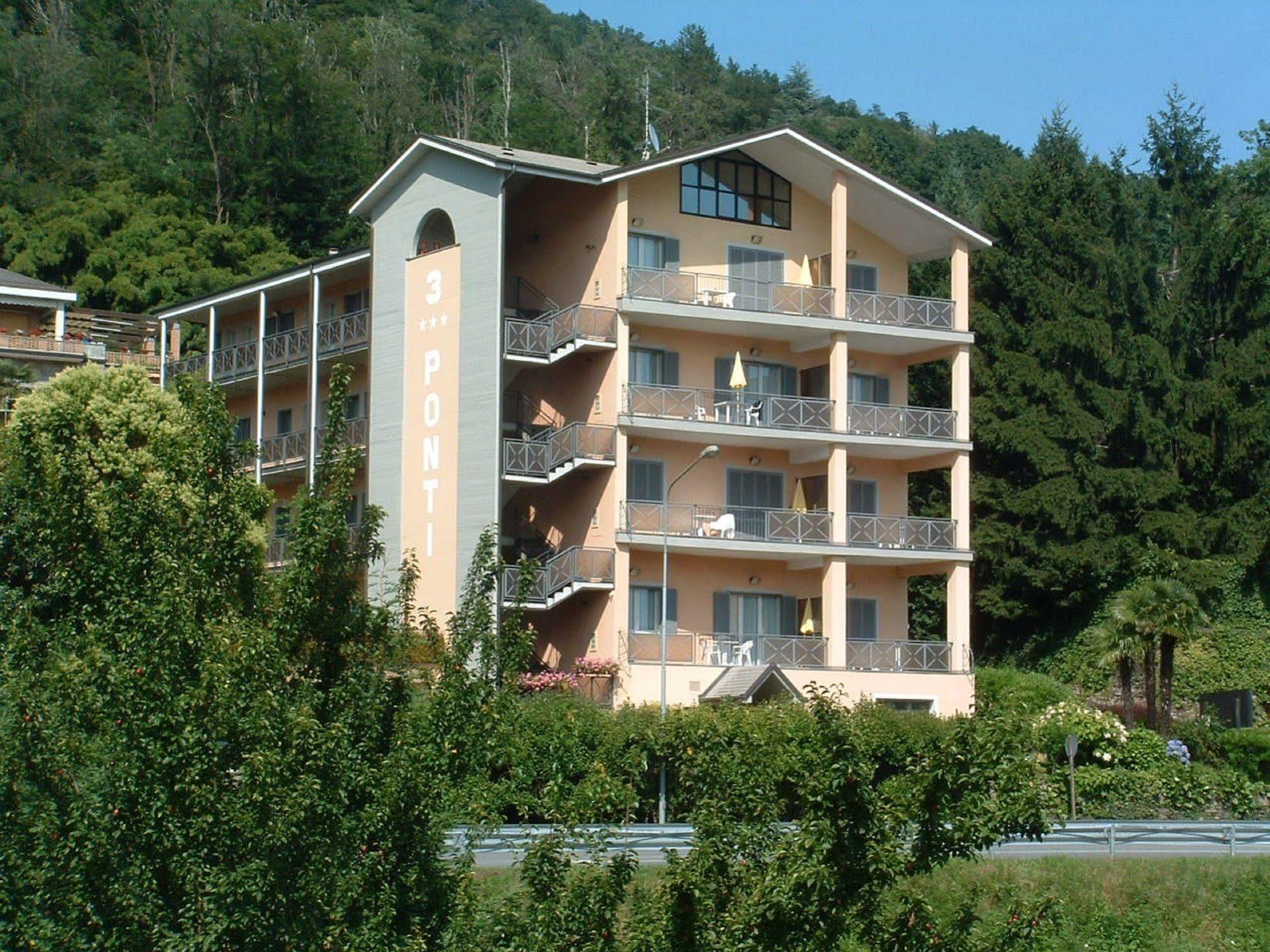 Residence Tre Ponti Вербания Экстерьер фото